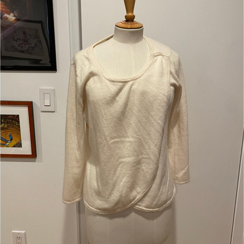 CZ Falconer cream sweater/cardigan